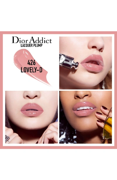 Shop Dior Addict Lip Plumping Lacquer Ink In 327 Glitteratti /glittery Nude