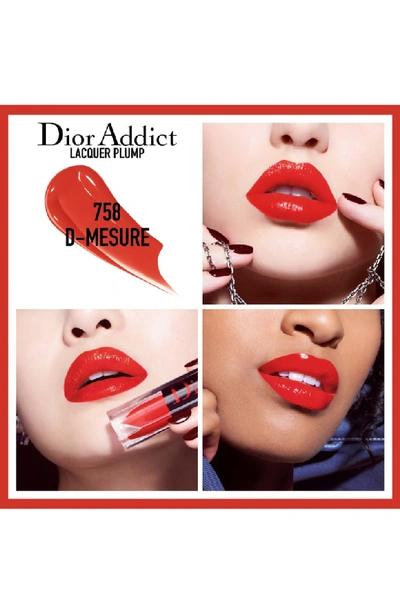Shop Dior Addict Lip Plumping Lacquer Ink In 758 D-mesure / Bright Red