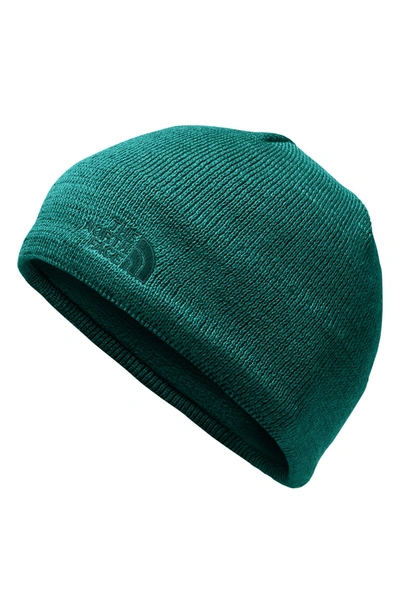 Shop The North Face Jim Beanie - Green In Everglade/ Botanical Green