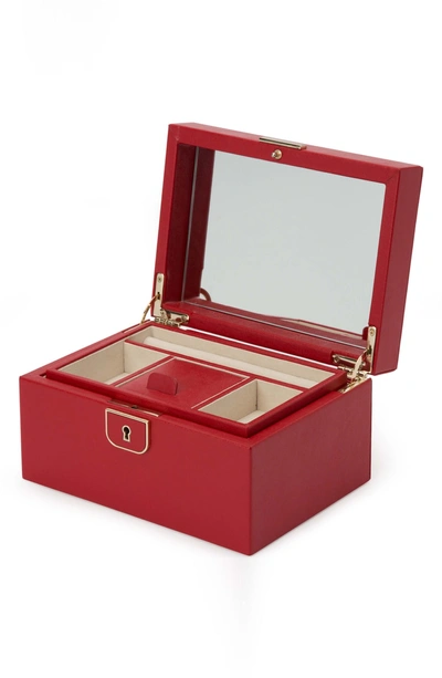 Shop Wolf Palermo Small Jewelry Box - Red
