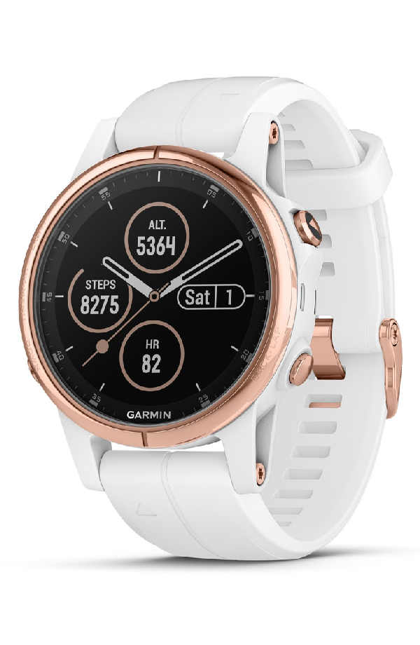 garmin rose gold smartwatch