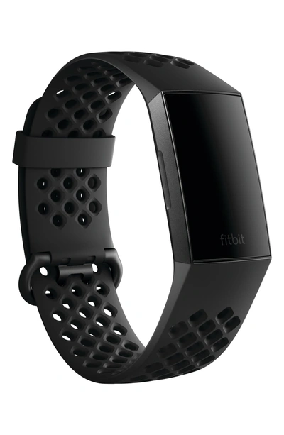Shop Fitbit Charge 3 Wireless Activity & Heart Rate Tracker In Black