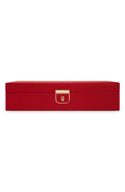 Shop Wolf Palermo Medium Jewelry Box - Red