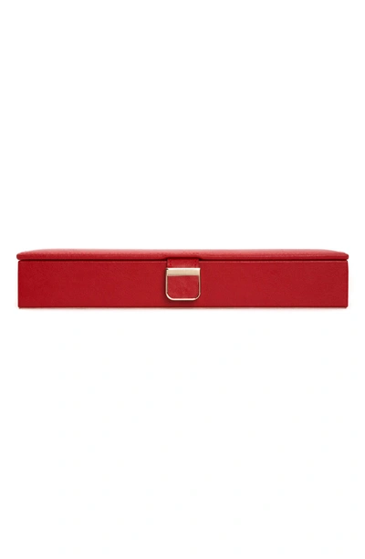 Shop Wolf Palermo Safe Deposit Jewelry Box - Red