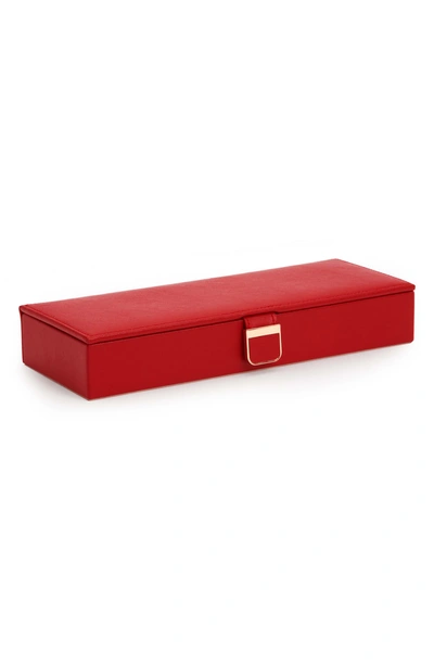 Shop Wolf Palermo Safe Deposit Jewelry Box - Red