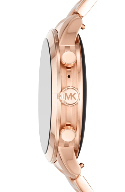 Michael Kors Access Runway Smart Bracelet Watch, 41mm In Rose Gold |  ModeSens