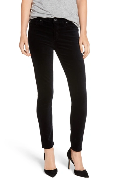 Shop Ag The Legging Ankle Super Skinny Jeans In Super Black