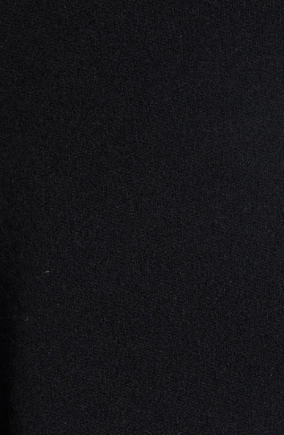 Shop Alexander Wang Crystal Cuff Wool Blend Sweater In Black