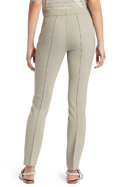 Shop Lafayette 148 'gramercy' Acclaimed Stretch Pants In Partridge