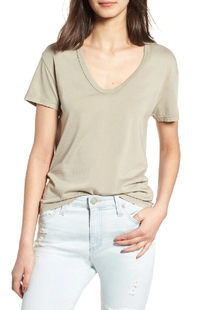 Shop Ag Henson Tee In Sunbaked Dried Patchouli