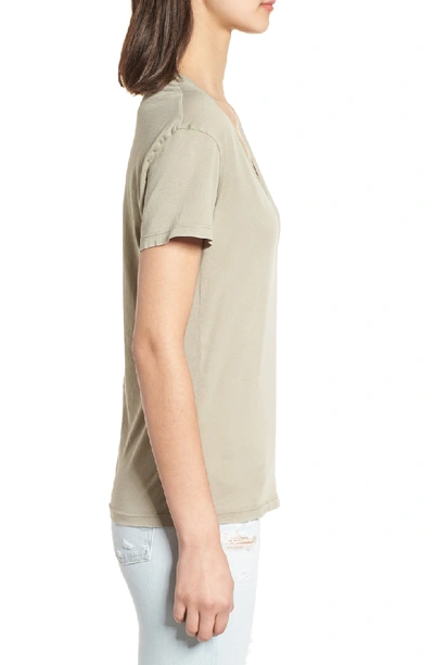 Shop Ag Henson Tee In Sunbaked Dried Patchouli