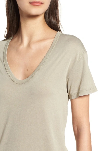 Shop Ag Henson Tee In Sunbaked Dried Patchouli