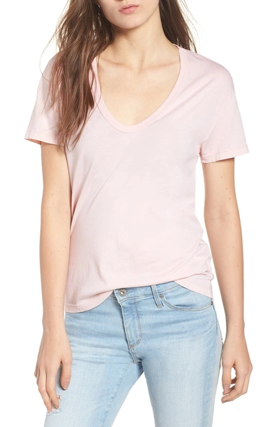 Shop Ag Henson Tee In Prism Pink