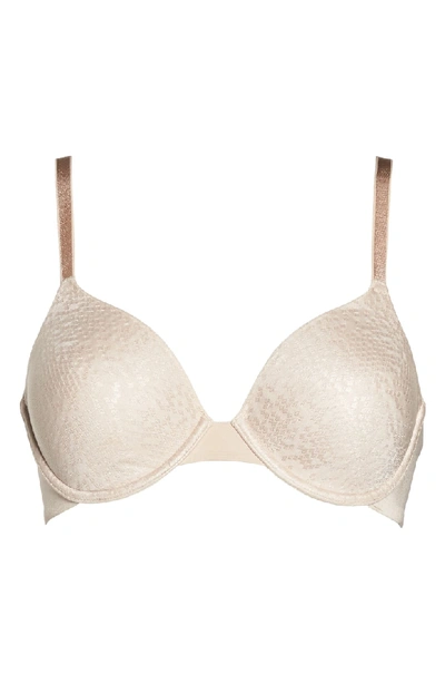 Shop Natori Conform Underwire Full Fit Contour Bra In Light Mocha