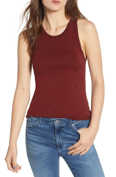 Shop Ag Lexi Tank In Tannic Red