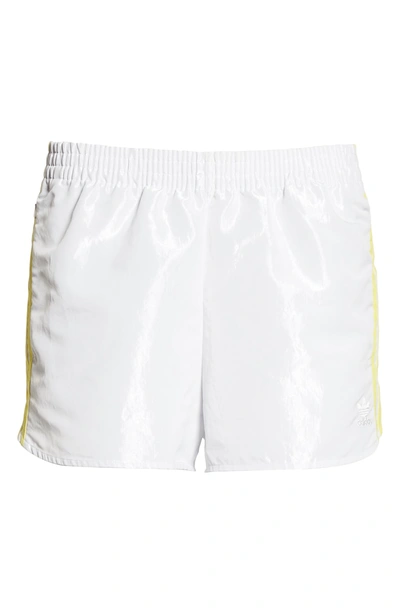Shop Adidas Originals Fsh Shorts In Vintage White