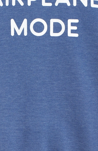 Shop The Laundry Room Airplane Mode Sweatshirt In Blue