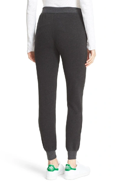 Shop Atm Anthony Thomas Melillo Slim Sweatpants In Charcoal Heather