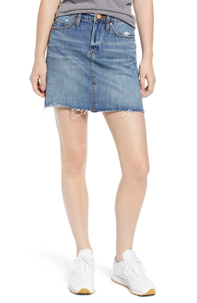 Shop Blanknyc Way Back When Cutoff Denim Skirt