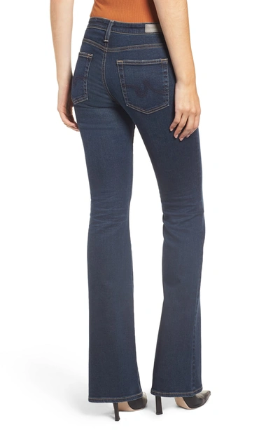 Shop Ag 'angel' Mid Rise Bootcut Jeans In 08y Lament