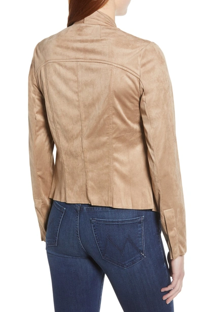 Shop Kut From The Kloth Tayanita Faux Suede Jacket In Khaki
