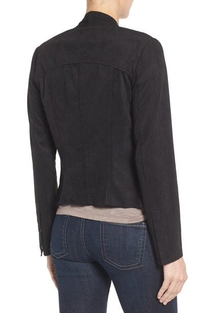 Shop Kut From The Kloth Tayanita Faux Suede Jacket In Black