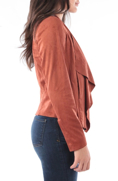 Shop Kut From The Kloth Tayanita Faux Suede Jacket In Spice