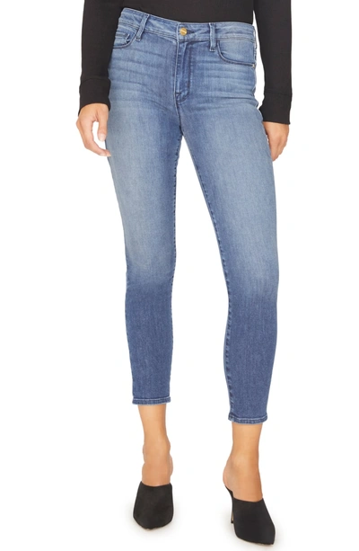 Shop Sanctuary Social Standard Ankle Skinny Jeans In District Blue