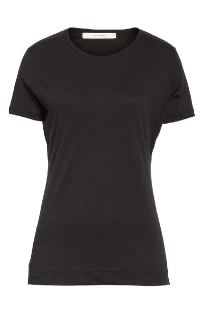 Shop Adam Lippes Cotton Crewneck Tee In Black