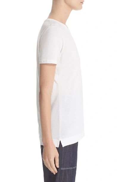 Shop Adam Lippes Cotton Crewneck Tee In White