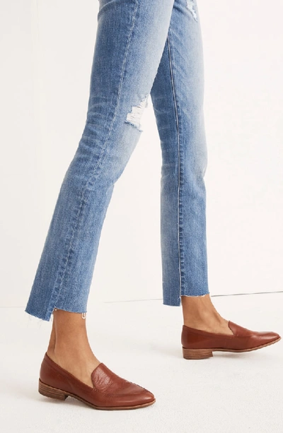 Shop Madewell The High Waist Step Hem Slim Boy Jeans In Lita