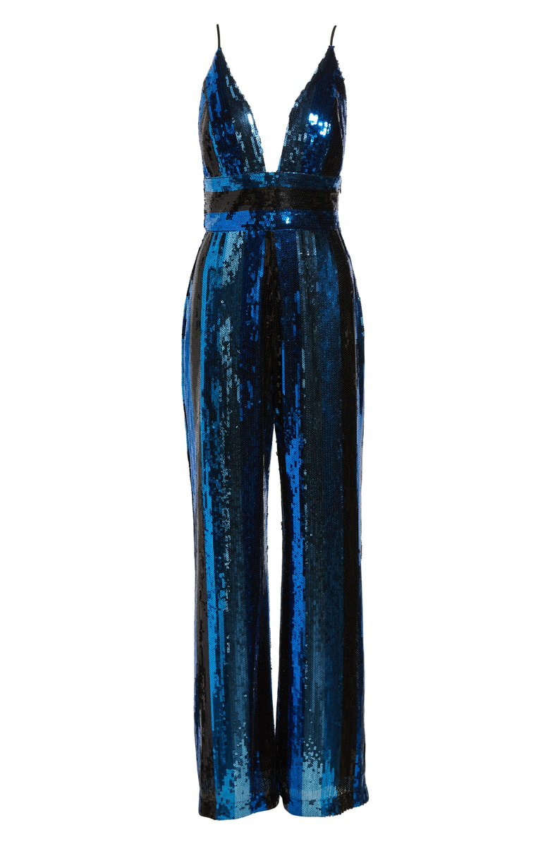 wayf sequin jumpsuit