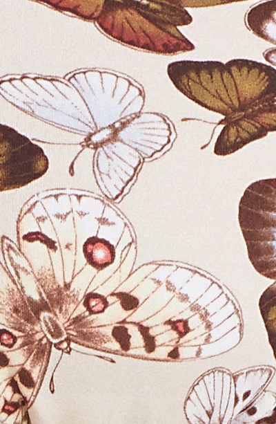 Shop Commando Print Microfiber Thong In Vintage Butterflies