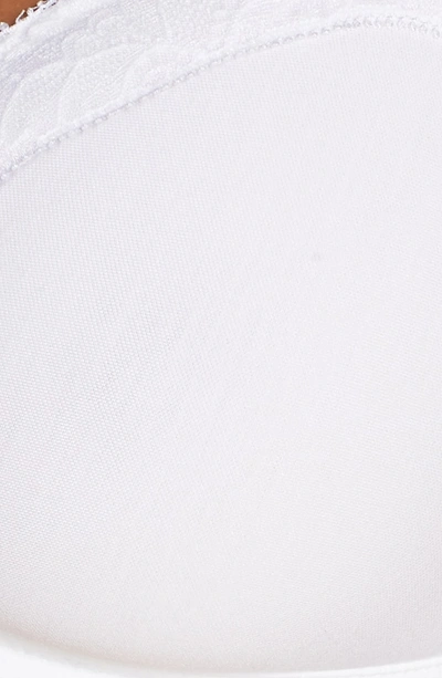 Shop Hanro Cotton Lace Wireless Spacer Bra In White