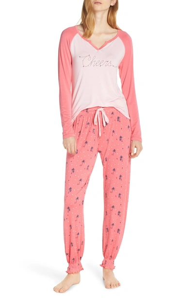 Shop Honeydew Intimates Winter Breaker Pajamas In Glisten