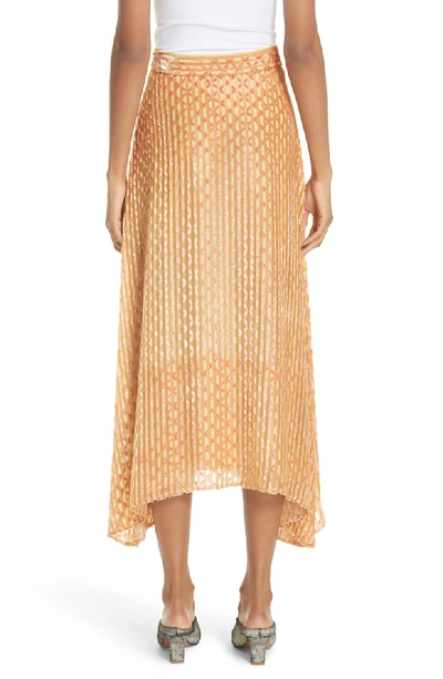 Shop Rachel Comey Gimlet Midi Skirt In Yellow