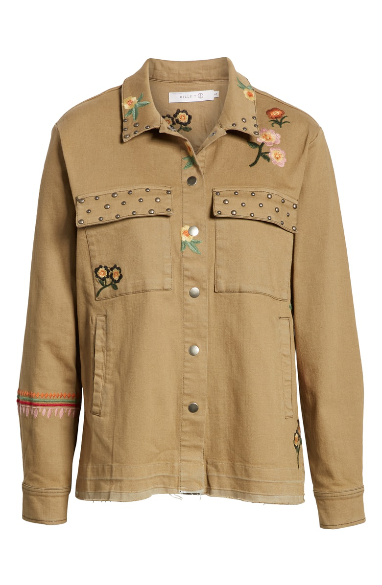 billy t embroidered jacket