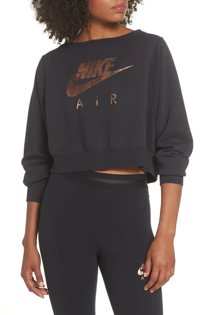 Nike Women's Sportswear Rally Crew Sweatshirt, Black |
