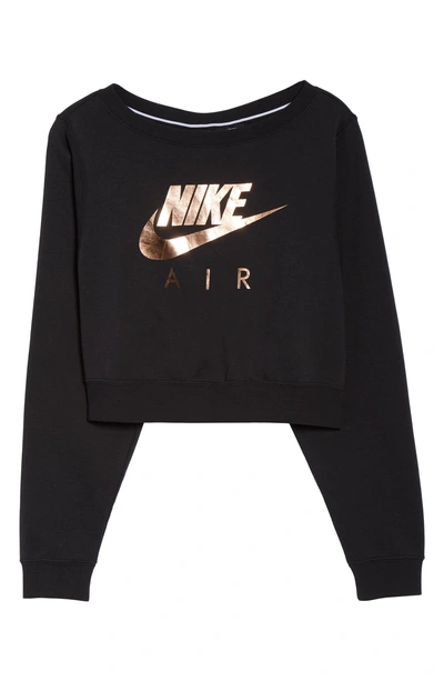 Nike Women's Sportswear Rally Crew Sweatshirt, Black | ModeSens