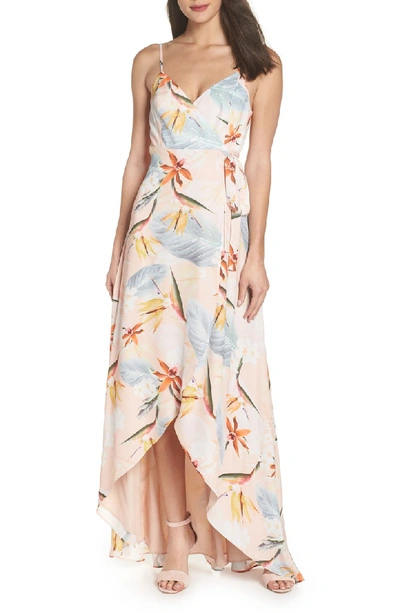 Shop Show Me Your Mumu Mariah Wrap Maxi Dress In Paradise Party