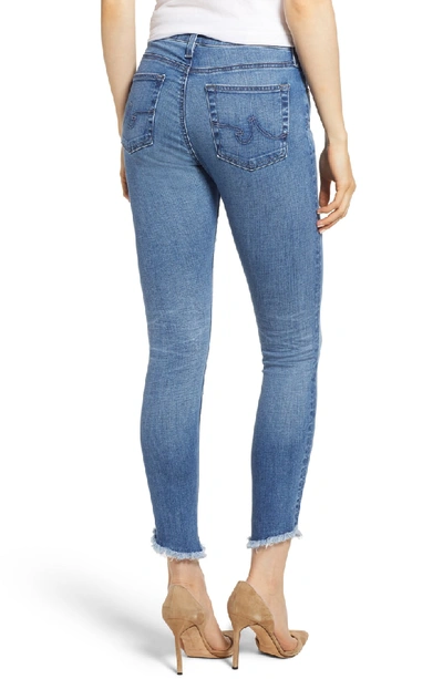 Shop Ag The Farrah High Waist Ankle Skinny Jeans In 15 Years Chronic