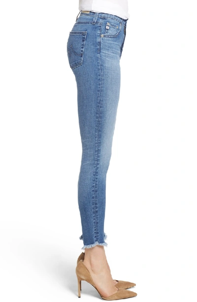 Shop Ag The Farrah High Waist Ankle Skinny Jeans In 15 Years Chronic