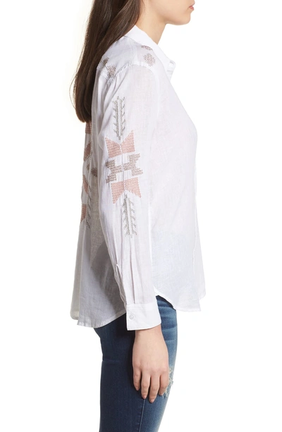 Shop Rails Charli Shirt In Tulum Embroidery