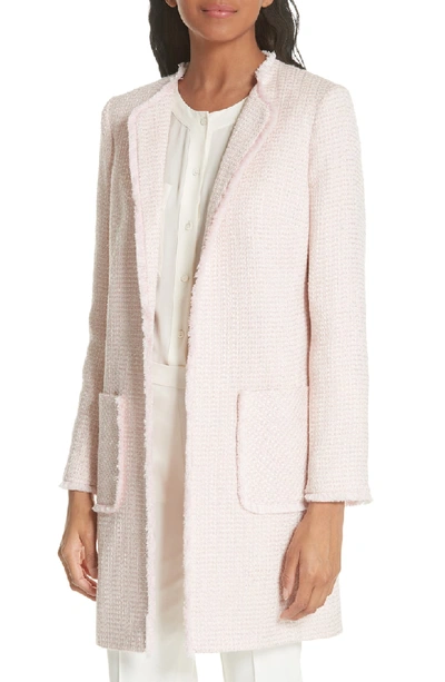 Shop Helene Berman Tweed Topper In Pink