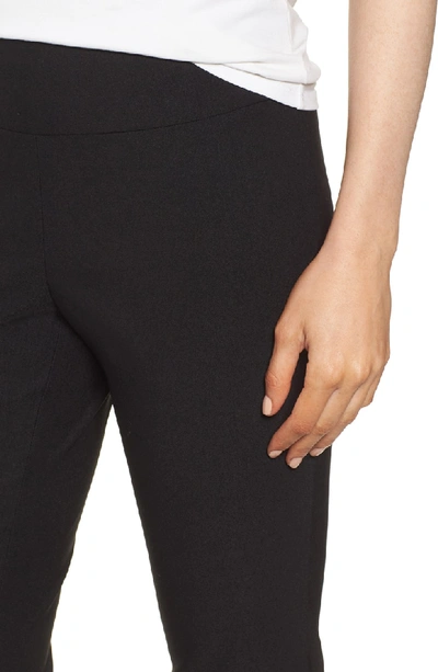 Shop Nic + Zoe Wonderstretch Straight Leg Pants In Black Onyx