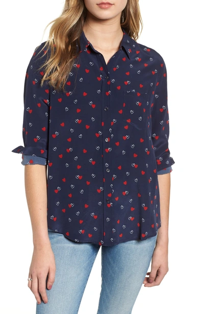 Shop Rails Kate Print Shirt In Lamour