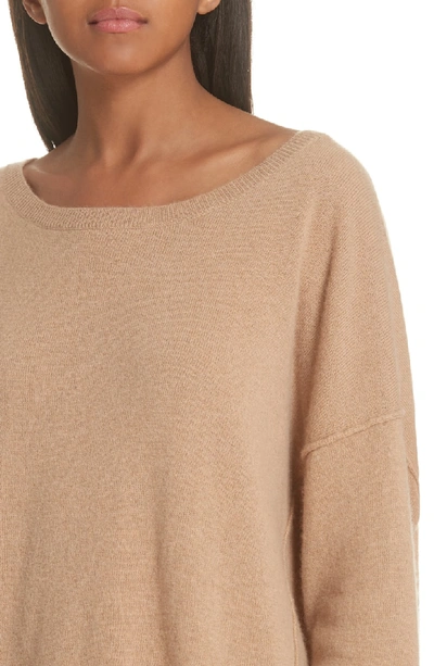 Shop Nili Lotan Finley Cashmere Sweater In Camel