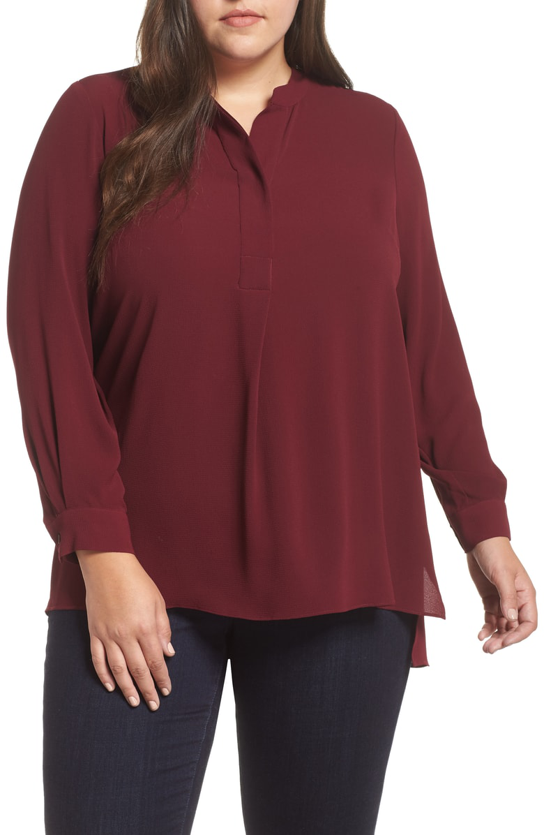 vince camuto tunic tops