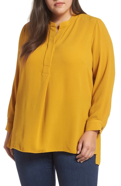Shop Vince Camuto Tunic Top In Honey Pot