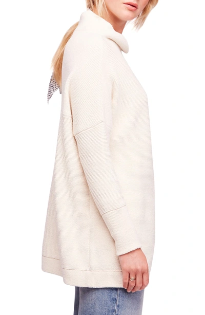 Shop Free People Ottoman Slouchy Tunic In Cream
